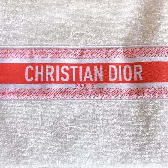 Christian Dior Terry Cloth Pouch - Picture 2 of 4